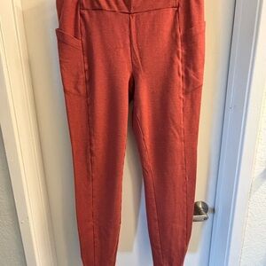 CAbi Terracotta Ankle Pants